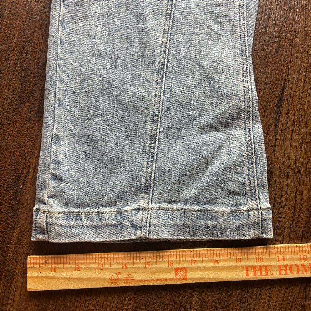 Judy Blue Retro Wide High Waist Jeans Light Wash Women’s Size 5/27 - Picture 11 of 12